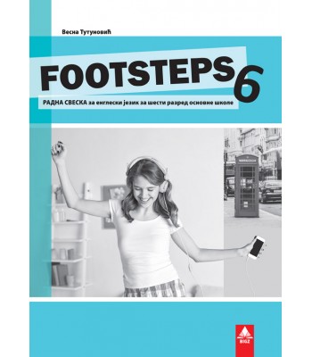 Footsteps 6, radna sveska za engleski jezik za šesti razred osnovne škole