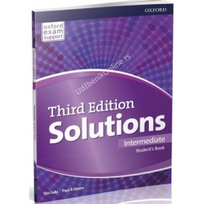 Solutions 3Edition Intermediate - udžbenik za dru...