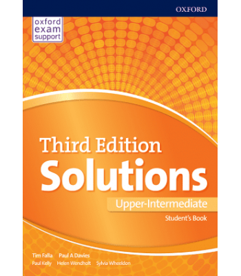 Solutions 3rd edition Upper-intermediate - udžbenik za treći i četvrti  razred srednje škole