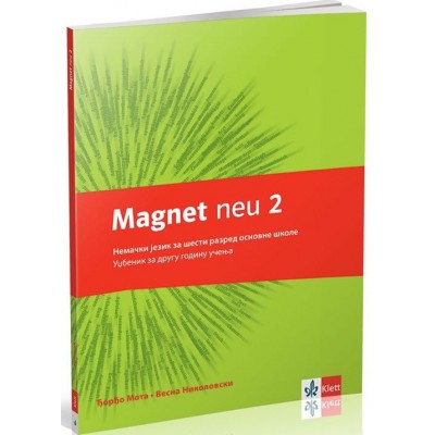 Magnet neu 2 - udžbenik + cd, nemački jezik za 6...