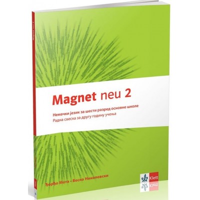Magnet neu 2 - radna sveska + cd, nemački jezik z...