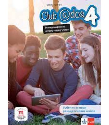 Francuski jezik 8 -CLUB@DOS 4 -udžbenik NOVO Francuski jezik 8 -CLUB@DOS 4 -udžbenik NOVO