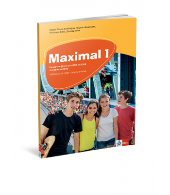 Maximal 1, nemački jezik, udžbenik