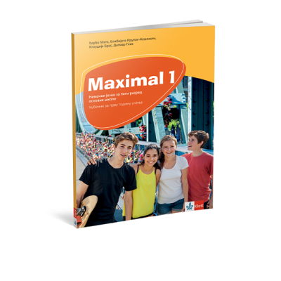 Maximal 1, nemački jezik, udžbenik